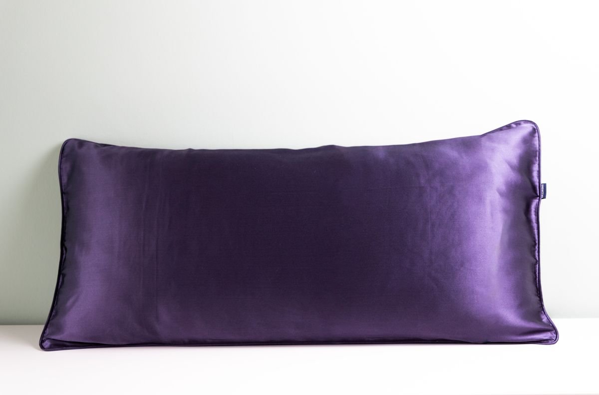 Susurrus Kissenbezug organic silk (dark blue)